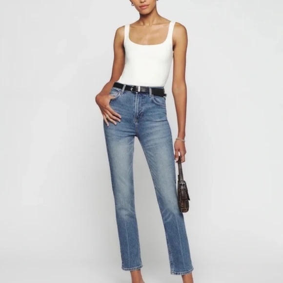 Reformation Denim - Reformation High Rise Classic Denim Jeans